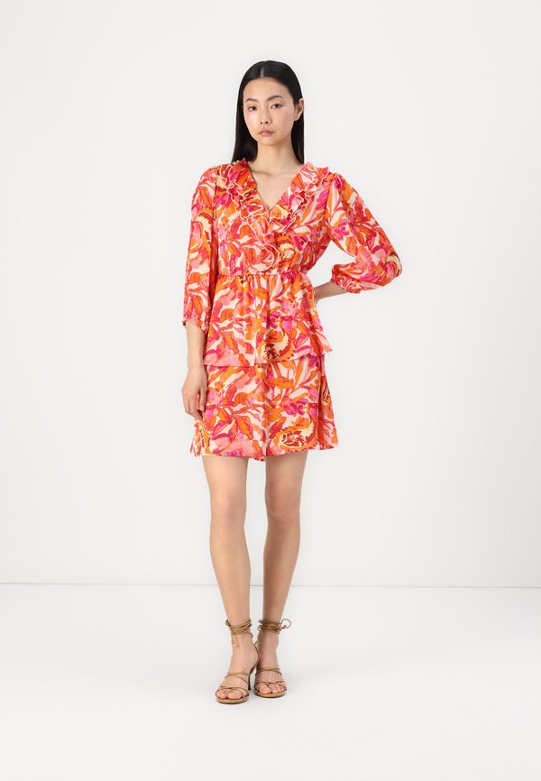 VILA VILISA V NECK SHORT DRESS