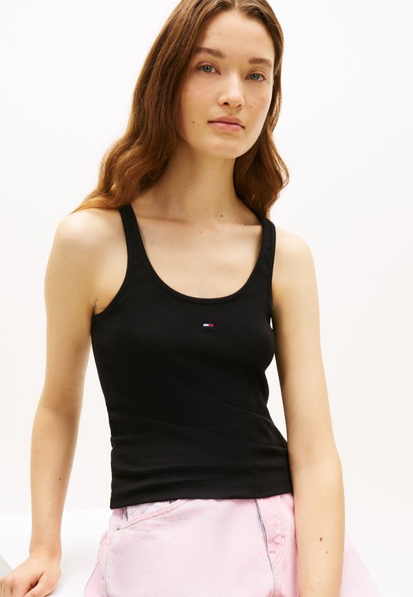 Tommy Jeans RACERBACK RIBBED SLIM TANK TOP