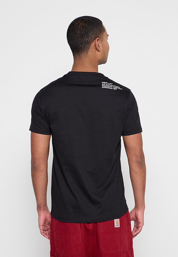 Replay PIECE DYED HEAVY COTTON JERSEY
