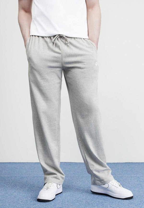 Nike Sportswear Tracksuit bottoms - grey heather/(white)