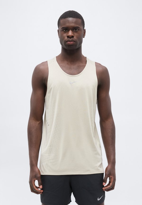 Nike Performance STRIDE TANK - Top - cream/sail