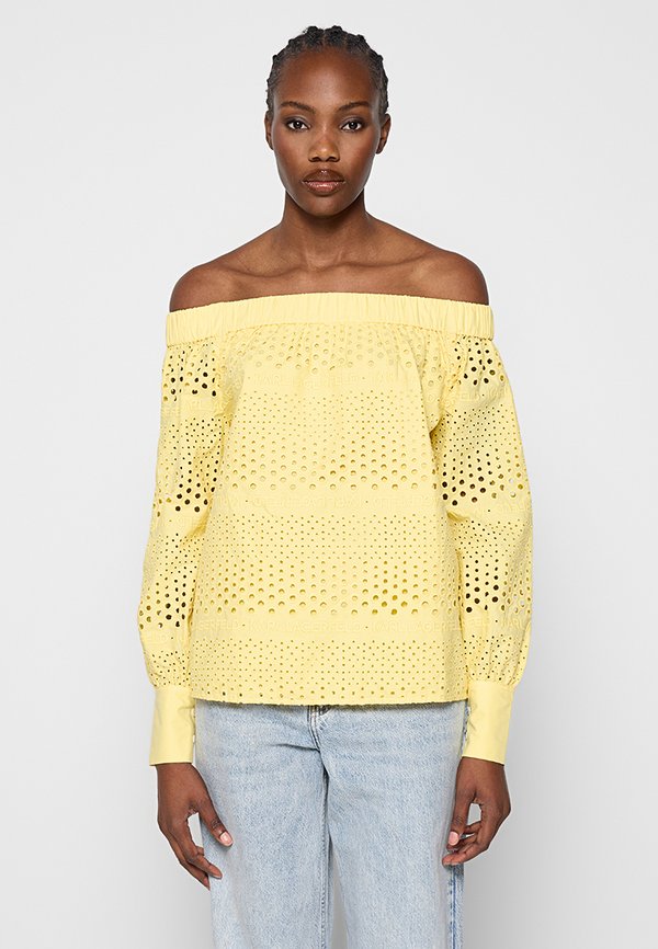 KARL LAGERFELD BRODERIE ANGLAISE TOP