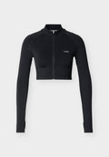 ICANIWILL DEFINE SEAMLESS CROPPED ZIP JACKET
