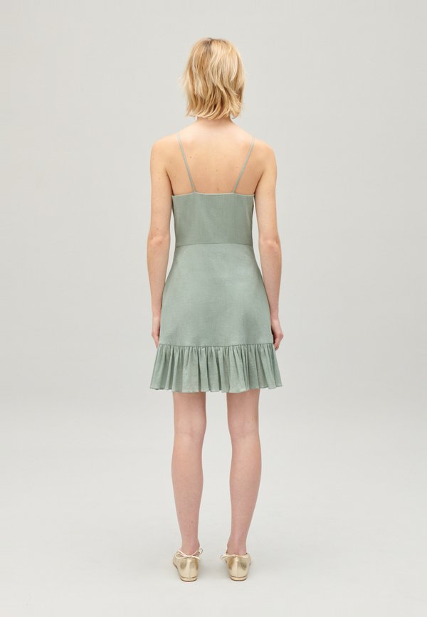 Claudie Pierlot ROBE COURTE VOLANTÉE