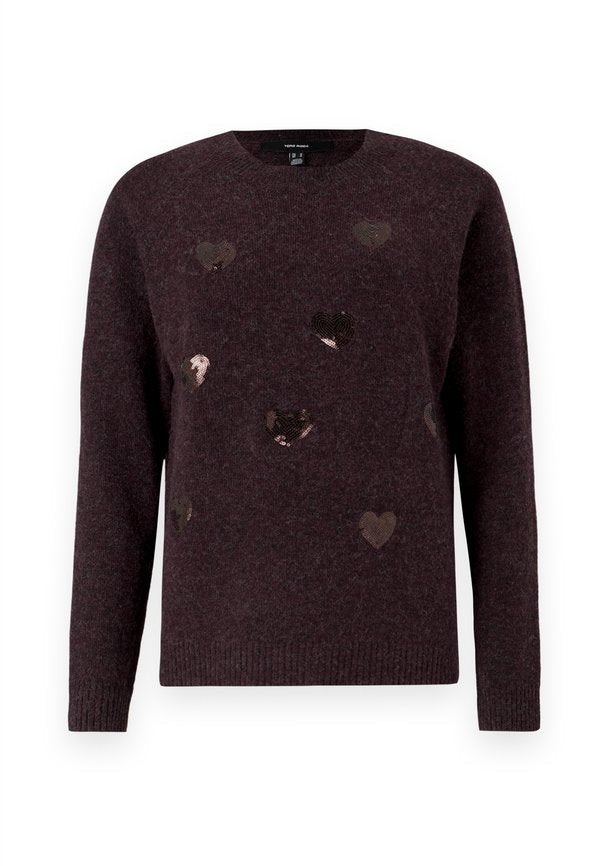 Vero Moda VMDOFFY O NECK SEQUINS PULLOVER