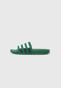 adidas Originals ADILETTE COMFORT - Pool slides - collegiate green/white/core black