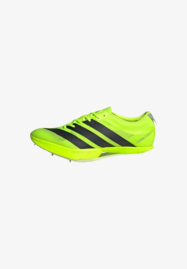adidas Performance ADIZERO PRIME SP 4 - Spikes - lucid lemon   core black   silver -coloured metallic