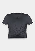 Nike Performance ONE CLASSIC - Sports T-shirt - black/white