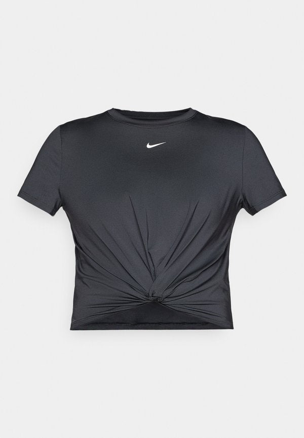 Nike Performance ONE CLASSIC - Sports T-shirt - black/white