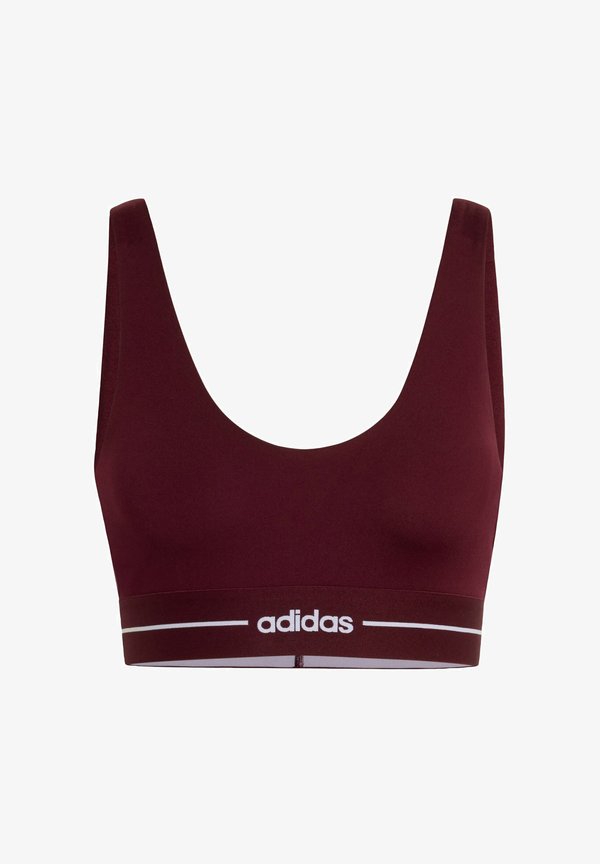 adidas Performance HYPERGLAM LIGHT SUPPORT BRA - Light support sports bra - maroon