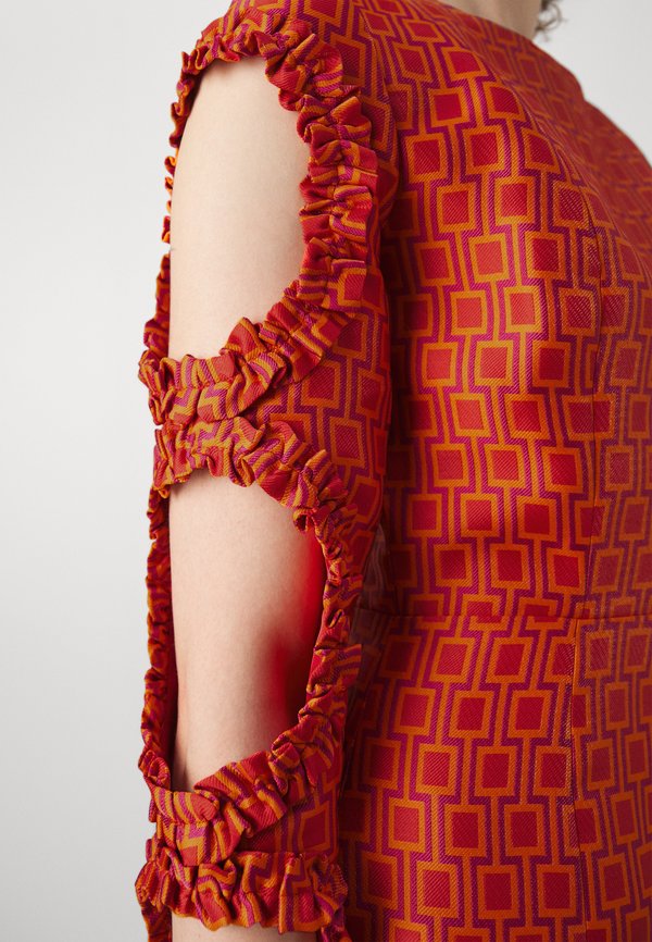 Psychedelic Overdose RUFFLE DRESS
