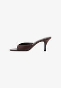 Mango ADULT - Heeled mules - bordeaux