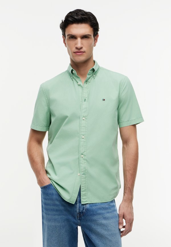 Tommy Hilfiger SHIRT GARMENT DYED - Shirt - cut grass