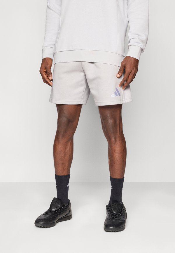 adidas Performance ENTRADA26 SHORTS - Sports shorts - team light grey/white