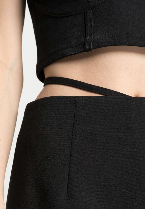 NA-KD TIE DETAIL WAISTBAND