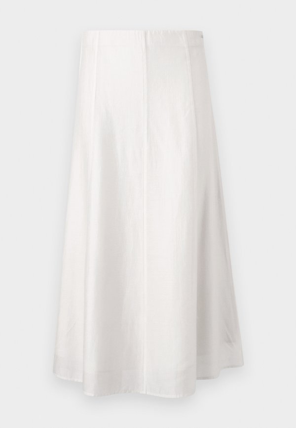 Calvin Klein A-line skirt - white sand