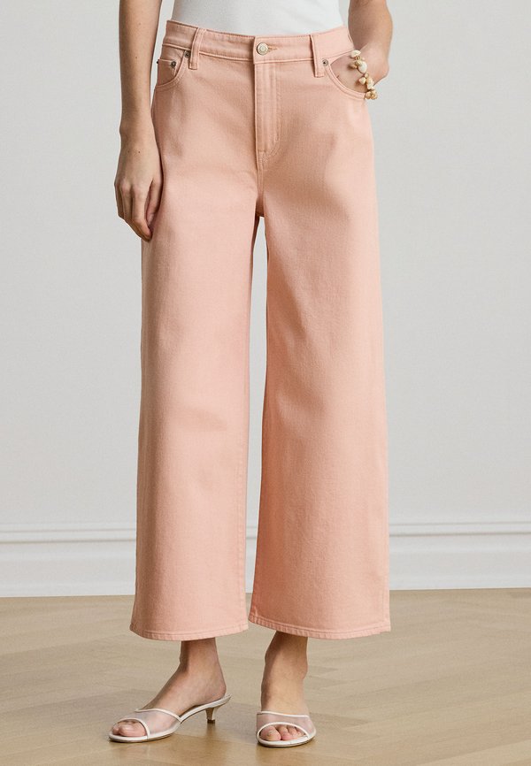 Lauren Ralph Lauren HIGH-RISE WIDE-LEG CROPPED JEAN