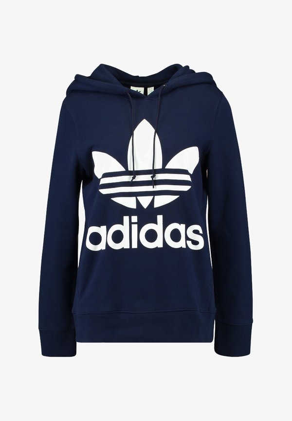 adidas Originals ADICOLOR TREFOIL HOODIE - Hoodie - collegiate navy