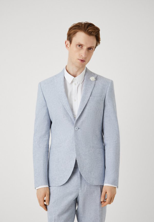 Isaac Dewhirst SONNY SUIT WITH BLUE FLOWER SET