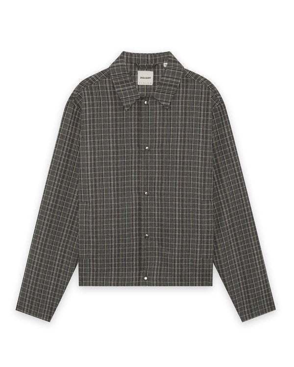 Lyle & Scott MULTI WEAVE COLLARED JACKET
