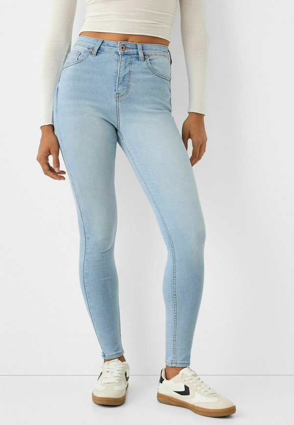 Bershka SUPER - Jeans Skinny Fit - light blue
