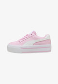 Puma COURT CLASSIC VULC PLATFORM SNEAKERS - Trainers - pink shimmer- white