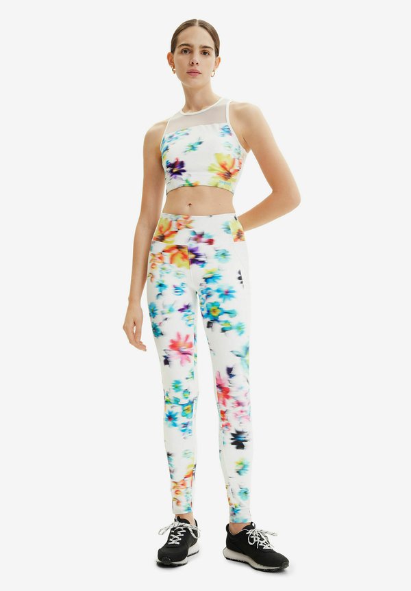 Desigual ASYMMETRIC RUFFLEWIMSUIT