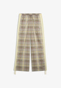 Puma T7 RELAXED TARTAN-HOSE - Trousers - mouse gray