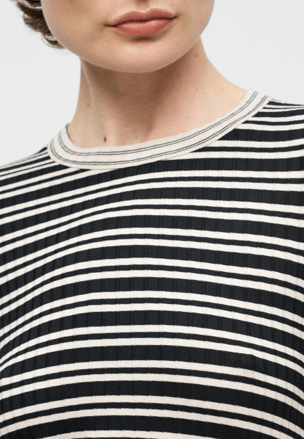 rag & bone LUCA STRIPE CONTRAST TEE