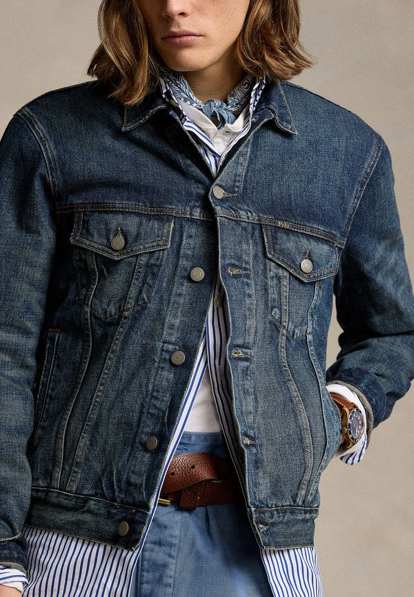 Polo Ralph Lauren FADED DENIM TRUCKER JACKET