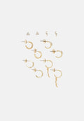 Pieces PCSCARLEFF EARRINGS 6 PACK