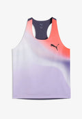 Puma W LIGHTSPEED ULTRAWEAVE GRAPHIC SINGLET - Top - inky depths