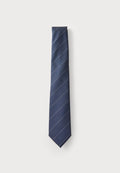 Calvin Klein STAMFORD STRIPE - Tie - navy blue