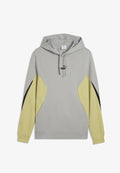 Puma ESSENTIALS COLOURBLOCK HOODIE UNISEX - Hoodie - gray echo