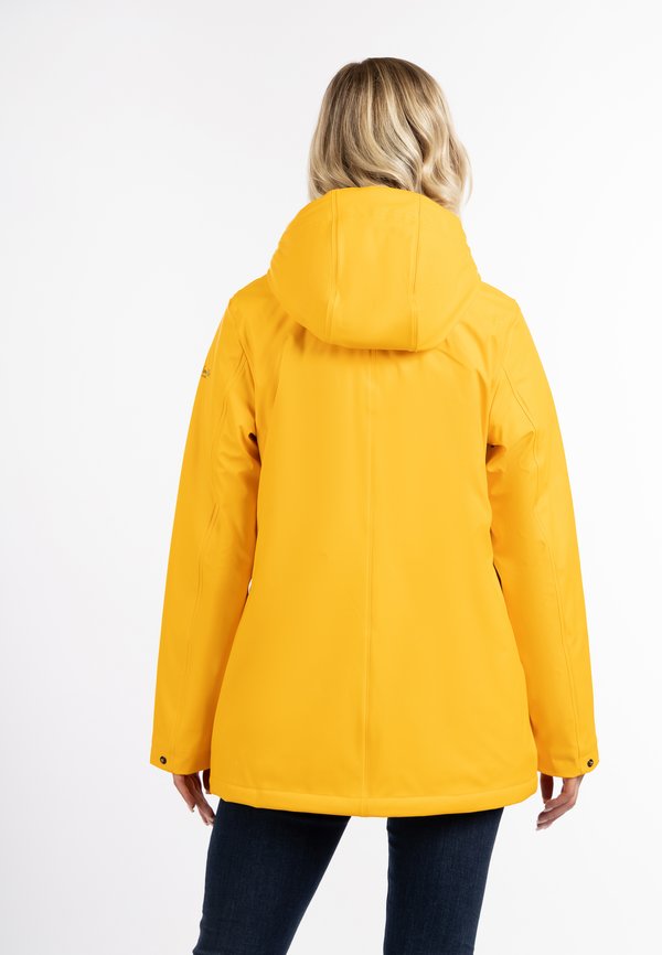 Schmuddelwedda SCHMUDDELWEDDA REGENJACKE MIT WEBPELZFUTTER IN TEDDYOPTIK KILATA