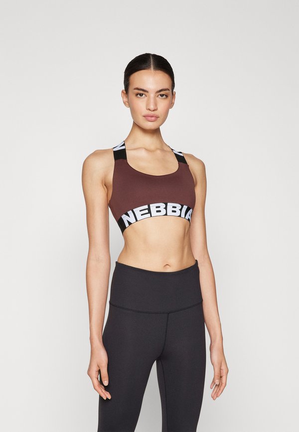 Nebbia MEDIUM SUPPORT CRISS CROSS SPORTS BRA ICONIC
