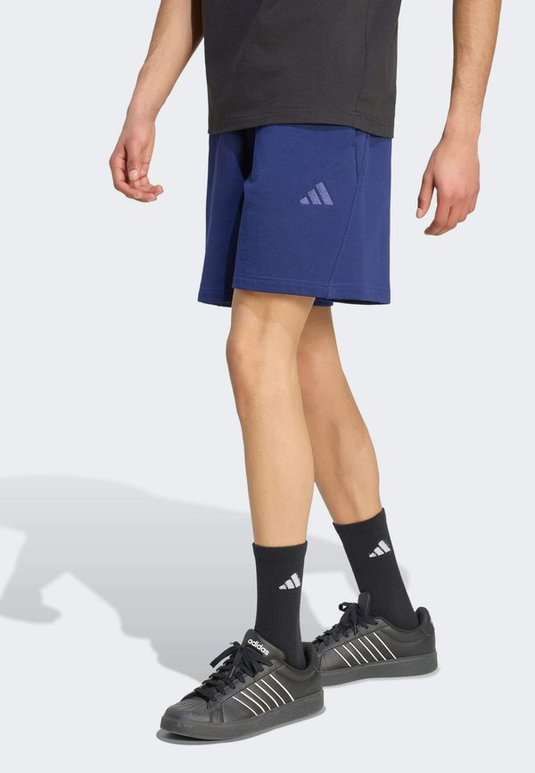 adidas Sportswear ADIDAS SPORTSWEAR ADIDAS KIT SMALL LOGO SHORT - Tracksuit bottoms - dark blue