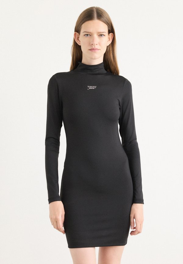 Tommy Jeans SILVER SCRIPT MINI DRESS