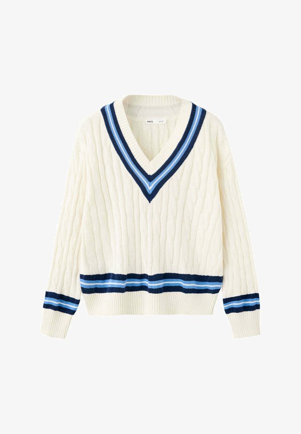 Mango ADULT - Jumper - sand blue
