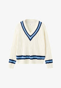 Mango ADULT - Jumper - sand blue