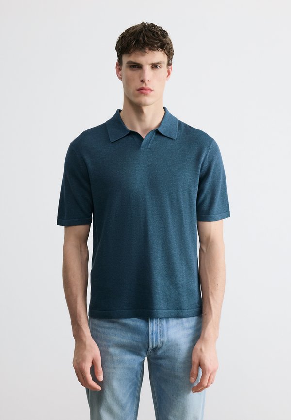 Calvin Klein JOHNNY  - Polo shirt - navy stone