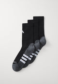 adidas Performance PERFORMANCE CLIMACOOL CUSHIONED CREW 3 PAIR PACK - Sports socks - black/white