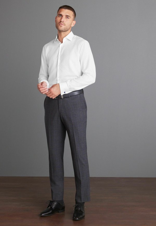 Next SIGNATURE TEXTURED WITH TRIM DETAIL REGULAR FIT DOUBLE CUF