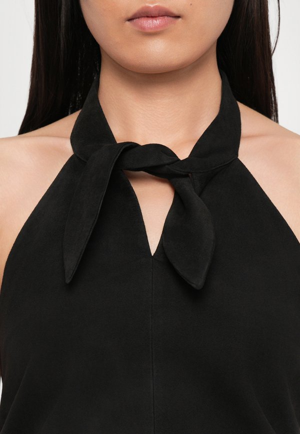 STUDIO ID TIE NECK HALTER