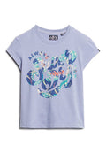 Superdry & Co FLORAL SCRIPTED SLEEVE