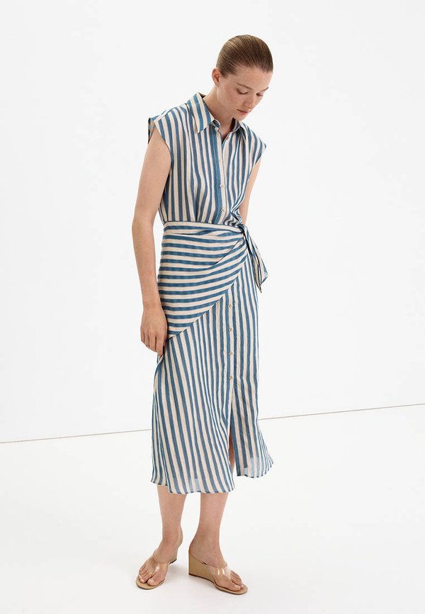 Mango ADULT - Shirt dress - blue