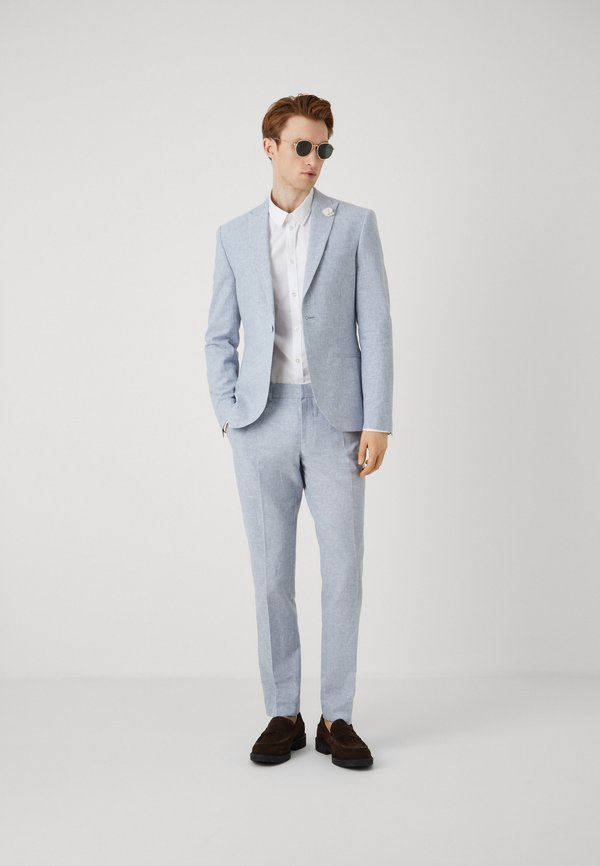 Isaac Dewhirst SONNY SUIT WITH BLUE FLOWER SET