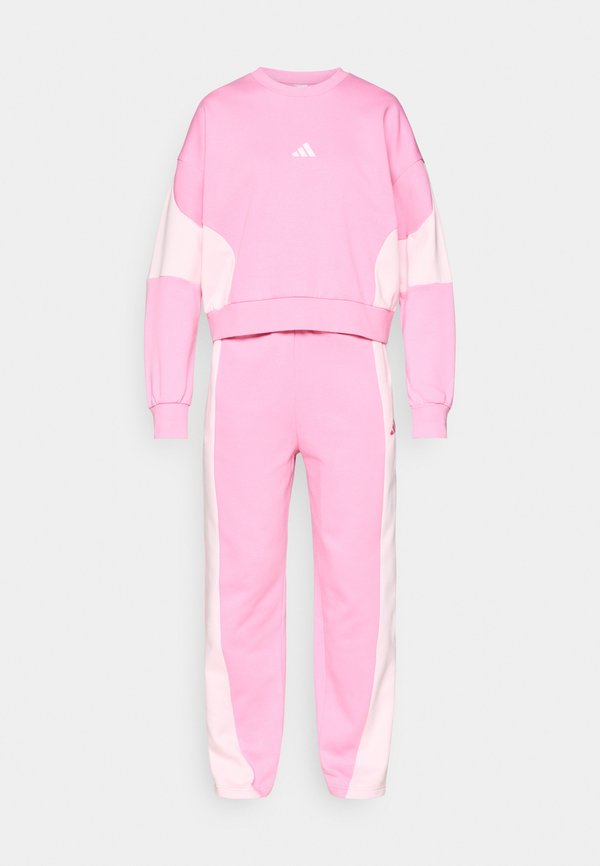 adidas Sportswear LAZIDAY - Tracksuit - tropic bloom/clear pink