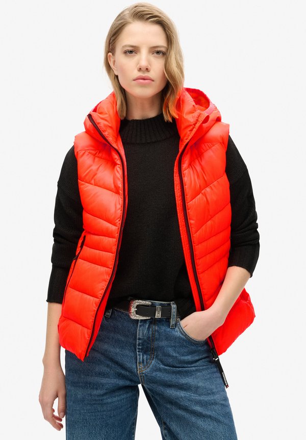 Superdry & Co HOODED FUJI QUILT PADDED