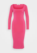 WAL G. SQUARE NECK MIDI